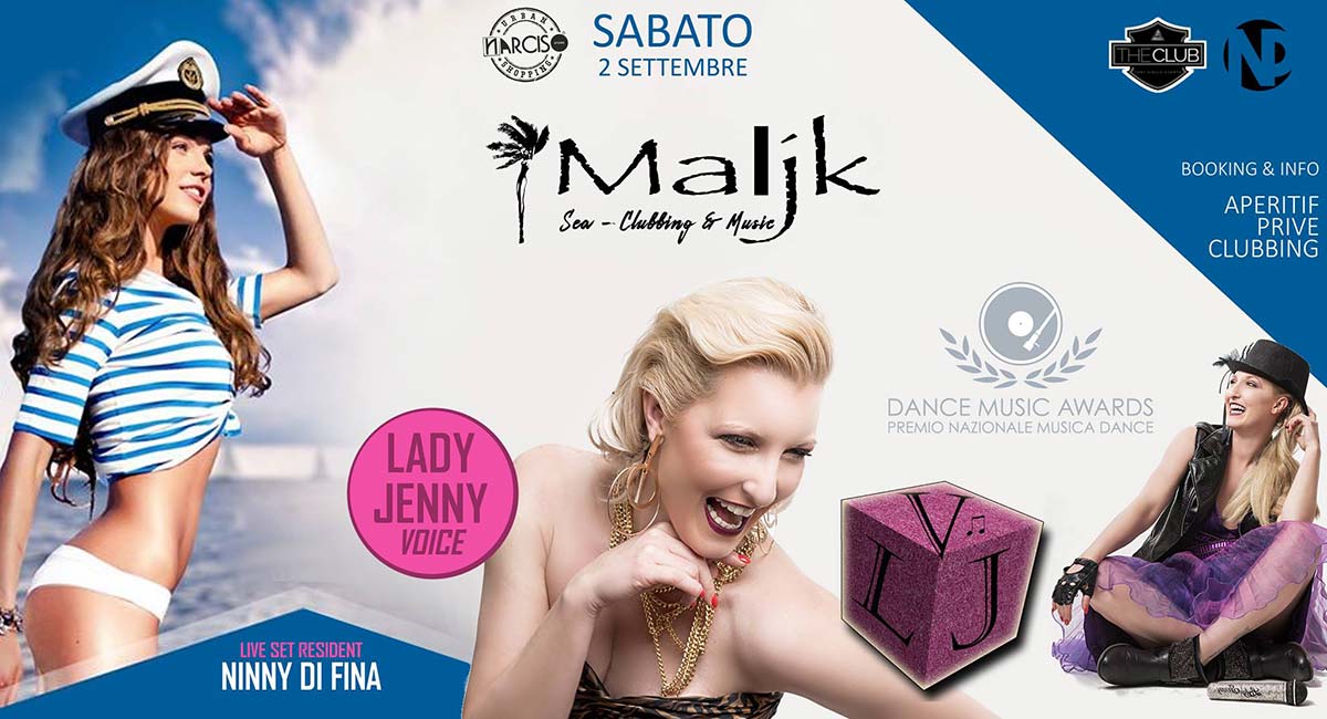 02 Settembre - MALJK Discoteca - Lady Jenny Voice